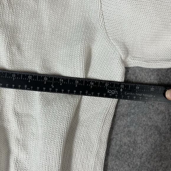 BKG & Company Sissies Sweater Womens Small Quarter Zip Cotton Made In USA - Picture 4 of 12